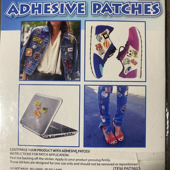 Adhesive Patches Heart Skull, Killin'it and Eye Patch - RD Royal Deluxe One Use - Picture 2 of 3